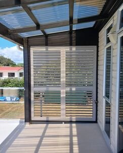 Aluminum shutters