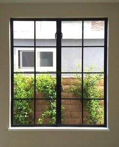 Iron casement window