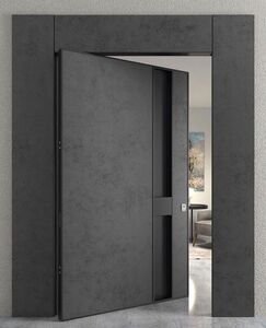 Off-Axis Security Door