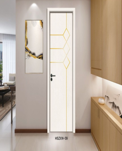 PVC laminated decorative wire door series