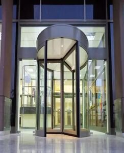 Three-Wing Revolving Door