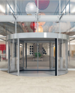 Two-Wing Automatic Revolving Door