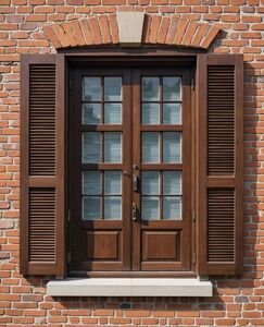 Wood shutters