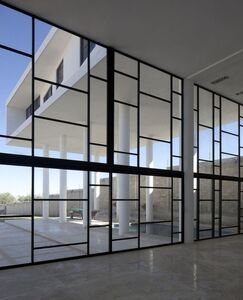 Steel Frame Alumium Curtain Walls